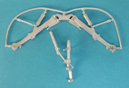 Lockheed F-104G Starfighter replacement Metal Landing Gear (designed to be used with Italeri kits)