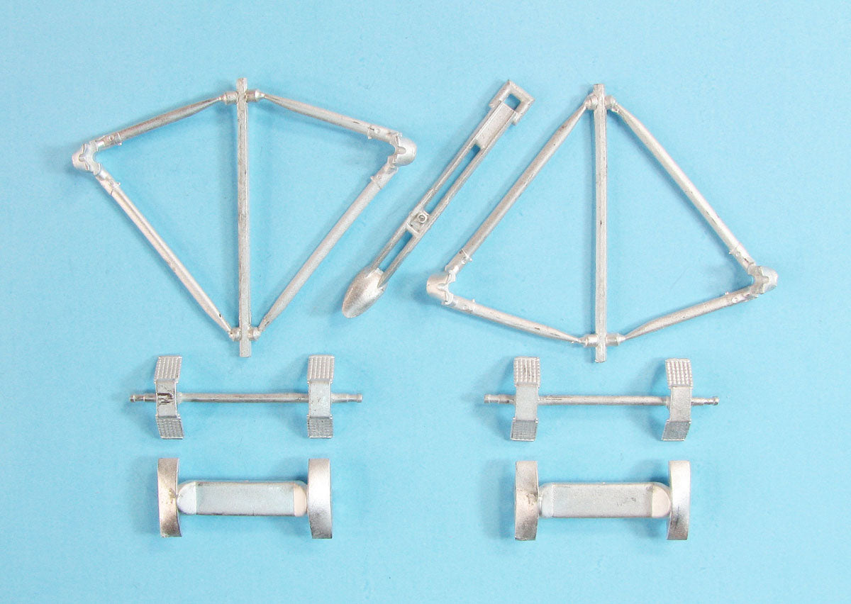 AEG G.IV replacement Metal Landing Gear (designed to be used with Wingnut Wings kits)