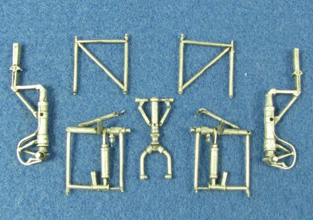 Douglas A-20B/A-20G Havoc/Boston replacement Metal Landing Gear (designed to be used with Italeri and Revell kits)