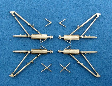 de Havilland Mosquito replacement Metal Landing Gear (designed to be used with Tamiya kits))[Mk.VI / NF.II Mk.IV / PR Mk.IV]