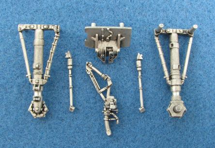 Convair F-106A Delta Dart replacement Metal Landing Gear (designed to be used with Monogram kits)