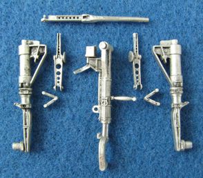 McDonnell F-15E Strike Eagle replacement Metal Landing Gear (designed to be used with Monogram and Revell kits)