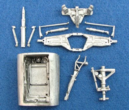 General-Dynamics F-111 Aardvark replacement Metal Landing Gear (designed to be used with Academy kits)[F-111C F-111E F-111F EF-111A]