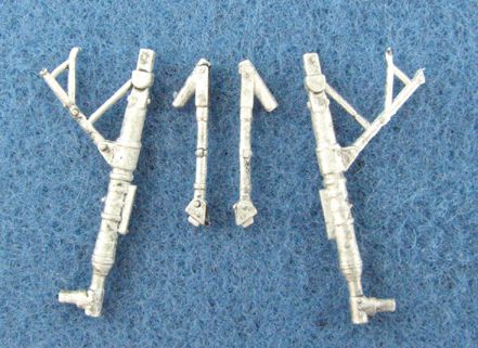 Hawker Hurricane replacement Metal Landing Gear [Mk.I Mk.IIB Mk.IIC Mk.IID MK.IV (designed to be used with Hasegawa kits)