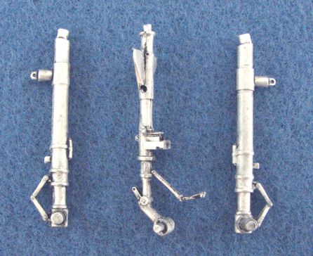 Mikoyan MiG-29 'Fulcrum' replacement Metal Landing Gear (designed to be used with Academy and Wolfpack kits)[MiG-29A MiG-29UB]