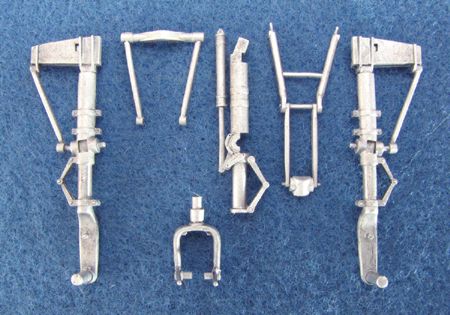 Dornier Do-335 replacement Metal Landing Gear (designed to be used with Tamiya kits)[Dornier Do-335A Pfeil Do 335A-12 Do 335B-2]