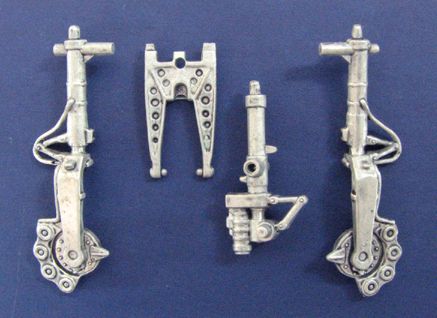 Northrop F-89C Scorpion replacement Metal Landing Gear (designed to be used with Revell kits)