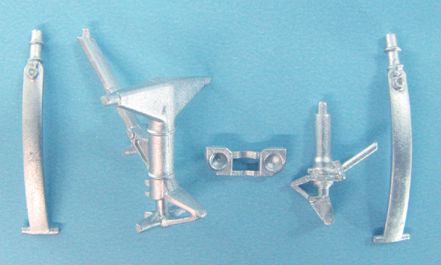 Lockheed U-2 Spy Plane replacement Metal Landing Gear (designed to be used with Italeri kits)