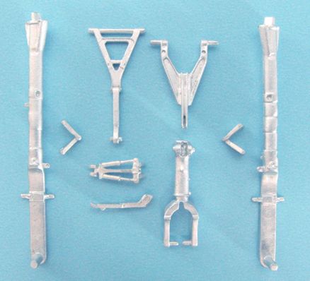 Republic F-105D Thunderchief replacement Metal Landing Gear (designed to be used with Hobby Boss kits)