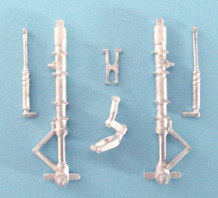 Focke-Wulf Ta-152 replacement Metal Landing Gear (designed to be used with Hobby Boss kits)[Ta-152C-0 Ta-152C-1 Ta-152C-1/R14 Ta-152C-11]