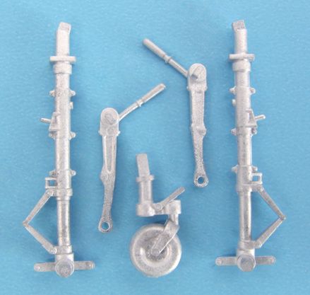 Focke-Wulf Fw-190 replacement Metal Landing Gear (designed to be used with Tamiya kits) [Fw-190A-3 Fw-190D-9 Fw-190A-8 Fw-190F-8/9]