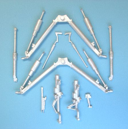 ROKAF T-50B replacement Metal Landing Gear (designed to be used with Academy kits)