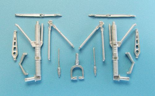 Messerschmitt Bf-110 replacement Metal Landing Gear (designed to be used with Cyber-Hobby and Dragon kits) [Bf-110D 'Nachtjager' Bf-110D-3 Bf-110D-1/R1]
