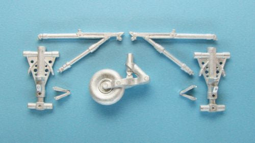 Sikorsky SH-3H Sea King replacement Metal Landing Gear (designed to be used with Hasegawa and Revell kits) [UH-3H 'HSL-51 VIP' Westland AEW.2. HAR.3 SH-3D/HSS-2A USN HSS-2B]