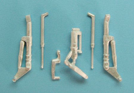 Mikoyan MiG-17/MiG-17PF/MiG-17PM replacement Metal Landing Gear (designed to be used with Hobby Boss kits)