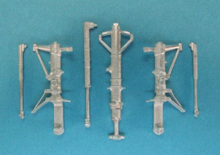 McDonnell F-4B Phantom replacement Metal Landing Gear (designed to be used with Academy and Eduard kits)[F-4B F-4C F-4D F-4J]
