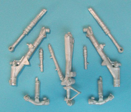 Dassault_Mirage F.1B replacement Metal Landing Gear (designed to be used with Kitty Hawk Models Models and Zimi Model kits)