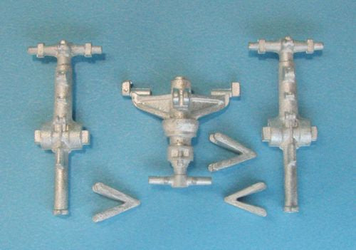 Agusta-Westland Merlin HC.3 replacement Metal Landing Gear (designed to be used with Airfix kits)