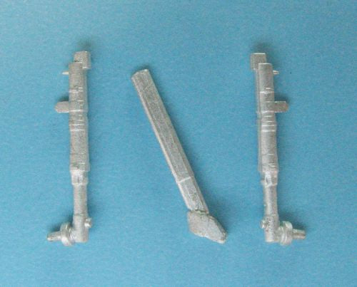 Supermarine Spitfire Mk.IXc replacement Metal Landing Gear. (designed to be used with Eduard kits) [Mk.IXe]