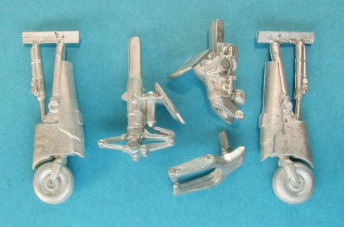 Hawker/McDonnell-Douglas AV-8A Harrier replacement Metal Landing Gear (designed to be used with Monogram kits)