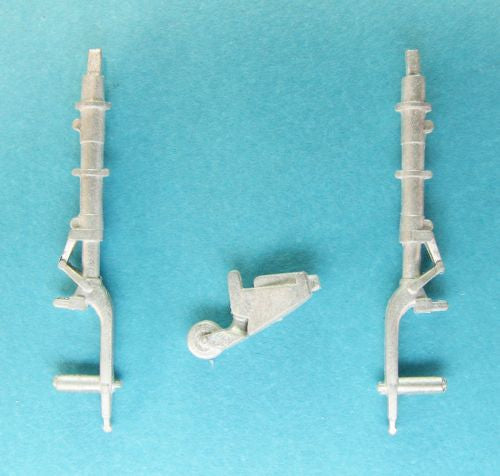 Mitsubishi A6M Zero replacement Metal Landing Gear (designed to be used with the 2008 release Tamiya kits) (A6M3/3a A6M5/5a)