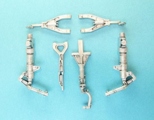 Northrop YF-23 Prototype replacement Metal Landing Gear (main gear altered to provide more secure mounting in the bay) (designed to be used with Hobby Boss kits)