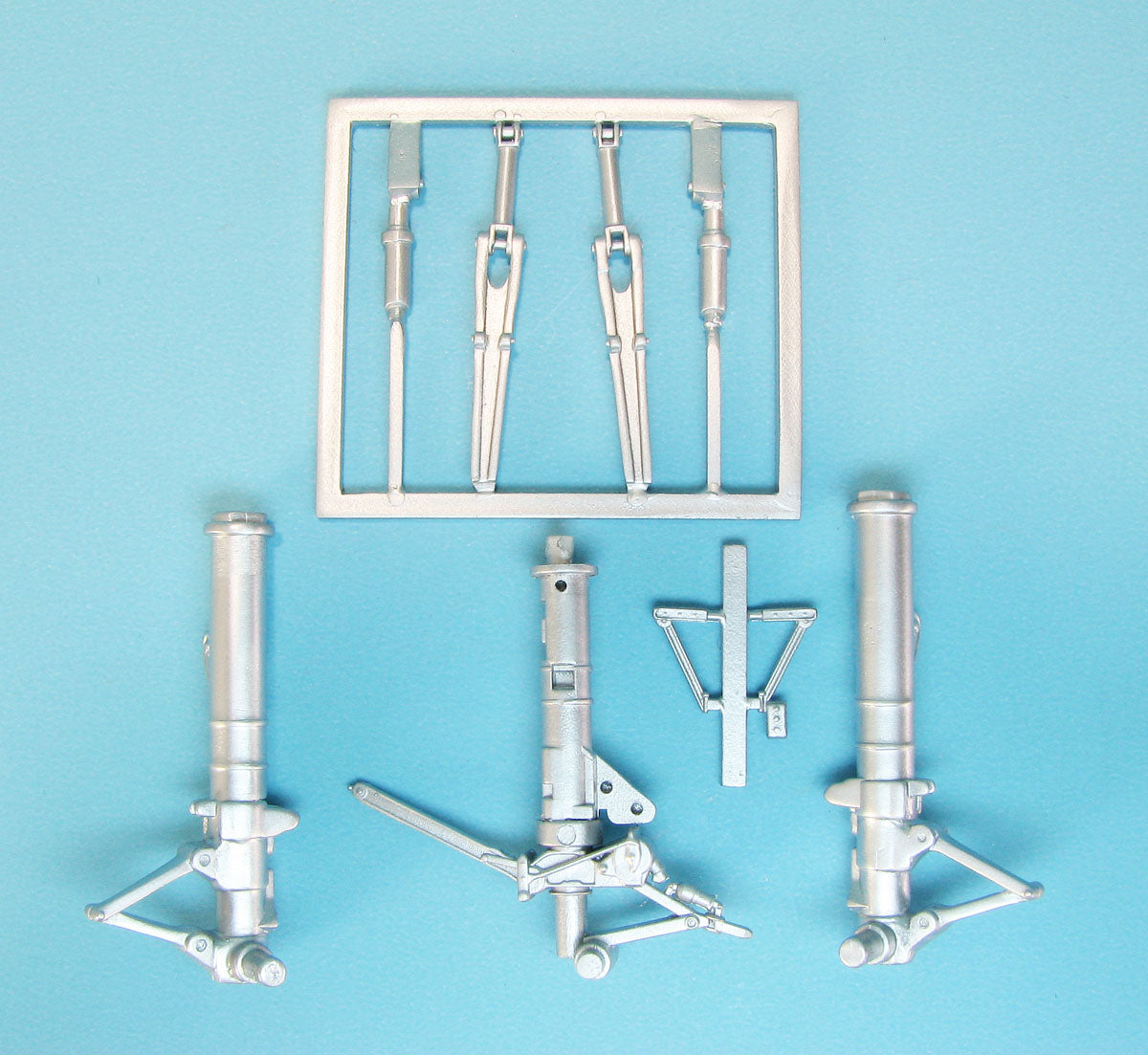 Lockheed-Martin F-35C Lightning II replacement Metal Landing Gear(designed to be used with Kitty Hawk Models Models and Zimi Model kits)