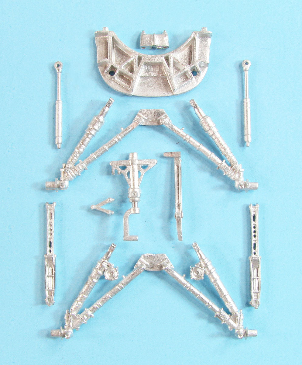General-Dynamics F-16XL Experimental Fighter replacement Metal Landing Gear (designed to be used with Skunkworks kits)