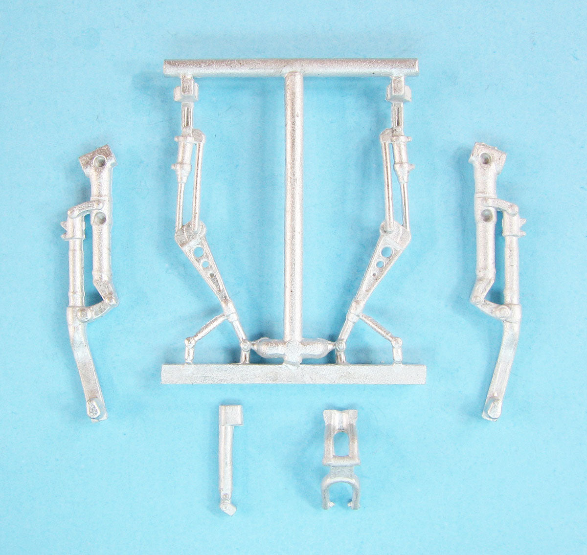 Hawker Sea Fury FB.11 replacement Metal Landing Gear (designed to be used with Airfix kits)