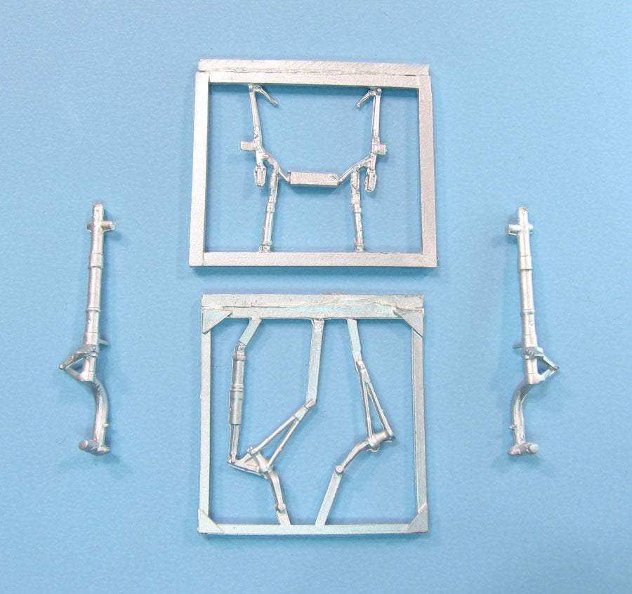 North-American P-51H Mustang replacement Metal Landing Gear (designed to be used with Modelsvit kits)