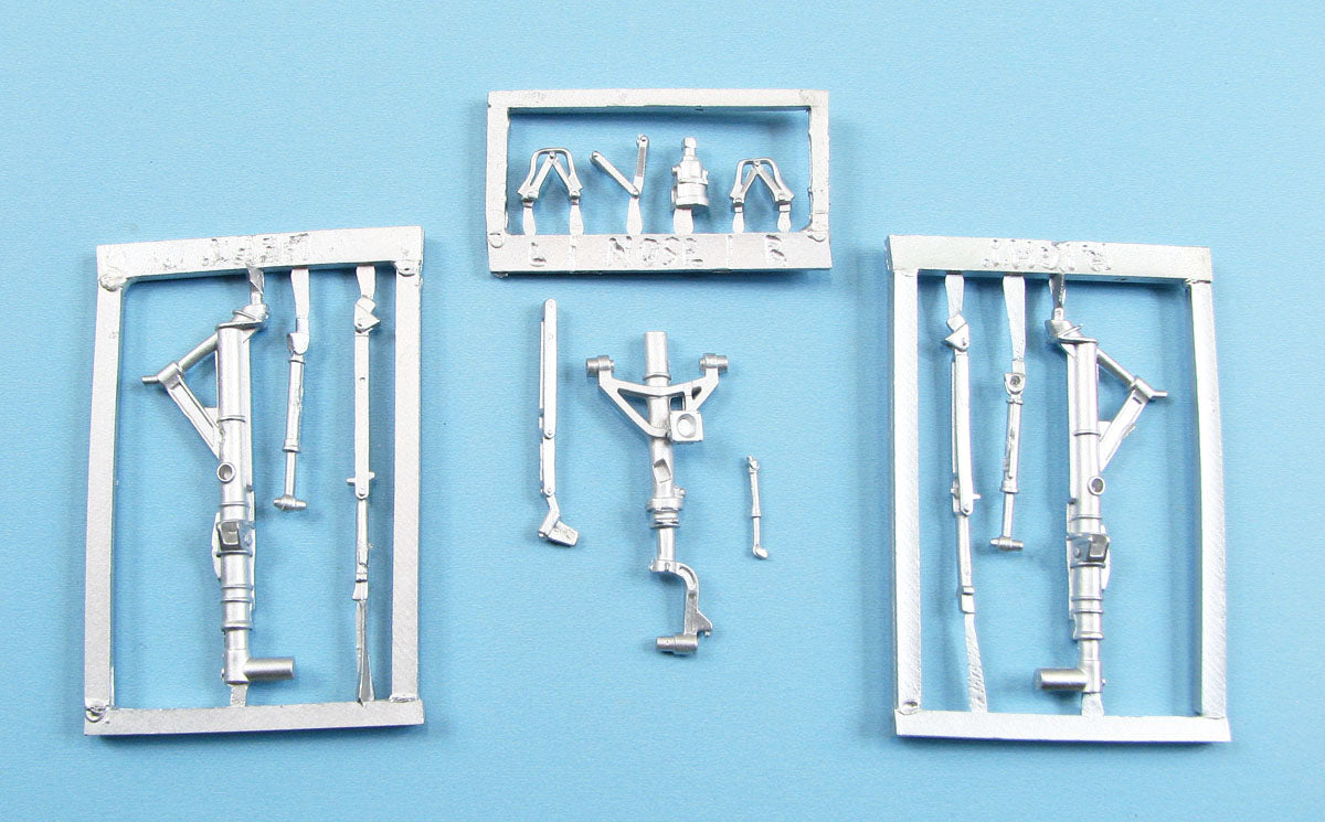 Lockheed-Martin F-35B Lightning II replacement Metal Landing Gear (designed to be used with Italeri kits)