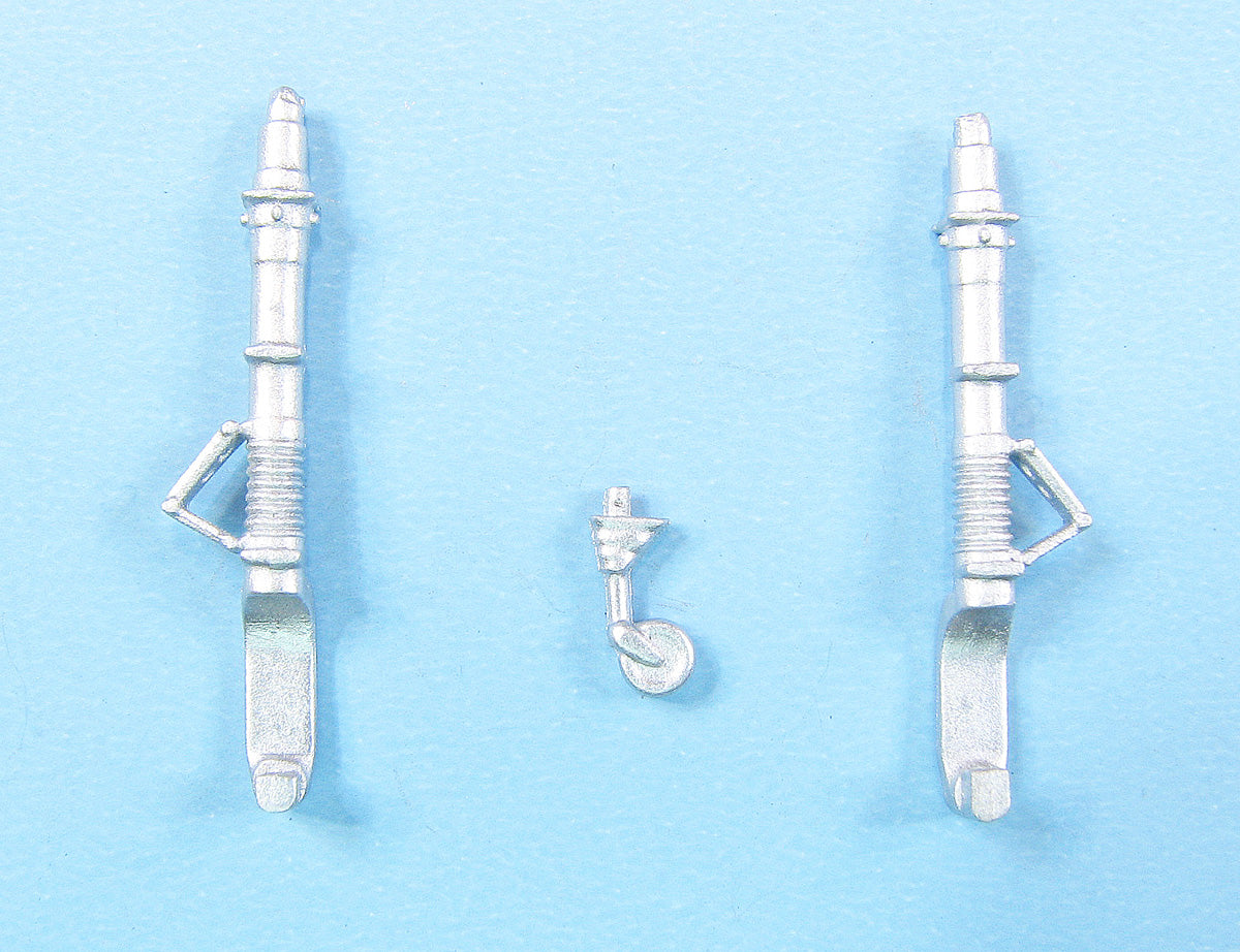 Nakajima Ki-43-II-III Oscar Landing Gear (designed to be used with Fine Molds kits)