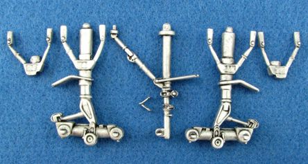 North-American XB-70 replacement Metal Landing Gear (designed to be used with Italeri kits)
