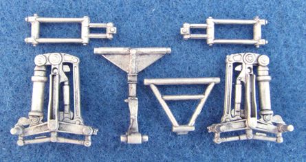 BAe Nimrod MR.1 / MR.2 / MR.2P / R.1. replacement Metal Landing Gear (designed to be used with Airfix kits)