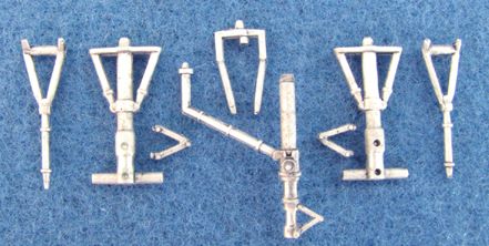 Lockheed P-3C Orion replacement Metal Landing Gear (designed to be used with Hasegawa and Revell kits)[EP-3B/E NP-3D UP-3]