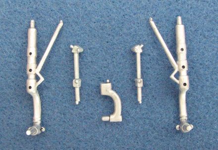 Consolidated PB4Y-2 Privateer replacement Metal Landing Gear (designed to be used with Matchbox and Revell kits)