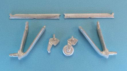 Junkers Ju-52/3m replacement Metal Landing Gear (designed to be used with Airfix, Italeri and Revell kits)