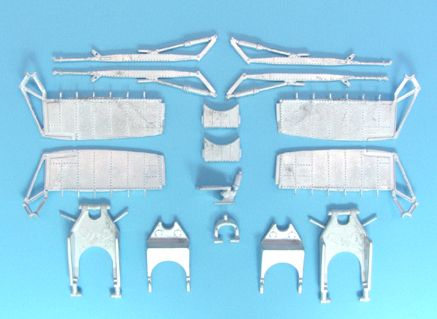 Handley-Page Halifax B Mk.I/Mk.II replacement Metal Landing Gear (designed to be used with Revell kits)