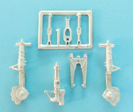 Northrop F-89D / F-89J Scorpion replacement Metal Landing Gear (designed to be used with Revell kits)