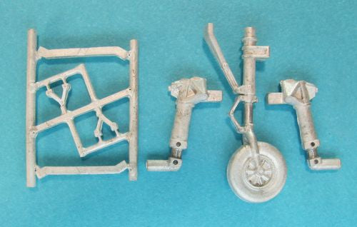 Douglas A-3B Skywarrior replacement Metal Landing Gear (designed to be used with Hasegawa kits) [KA-3B EKA-3B]