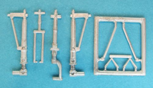 Lockheed P-38 Lightning replacement Metal Landing Gear (designed to be used with Academy and RS Models) [P-38J P-38D P-38E P-38F P-38G P-38H]