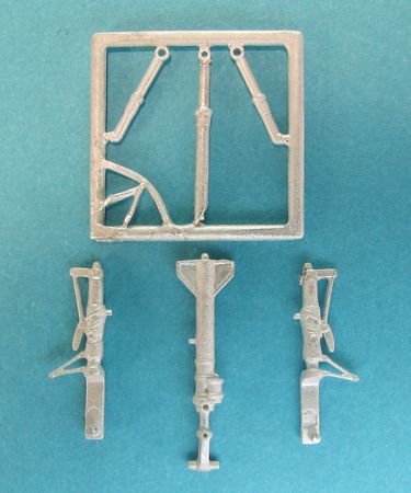 McDonnell F-4 Phantom II replacement Metal Landing Gear (designed to be used with Hasegawa kits) [F-4B F-4C F-4D F-4B/N F-4N F-4E F-4F F-4G F-4H F-4J F-4EJ F-4S]
