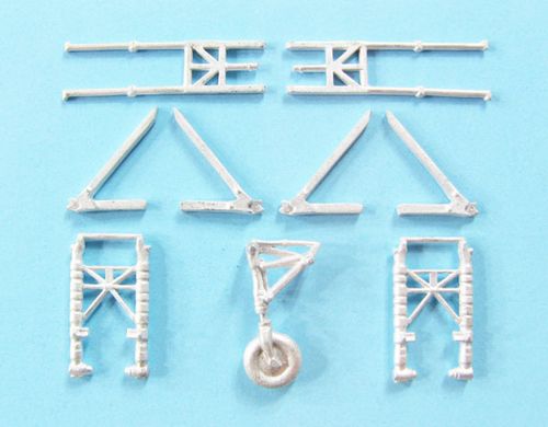Bristol Beaufighter Mk.X replacement Metal Landing Gear (designed to be used with Airfix kits)
