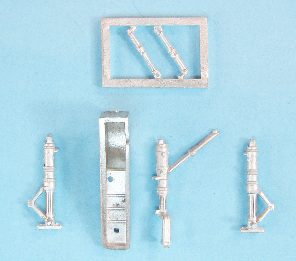 Messerschmitt Me-262A-1a/Me-262B-1a/U1 replacement Metal Landing Gear (designed to be used with all Revell (using post 1997 mould kits)