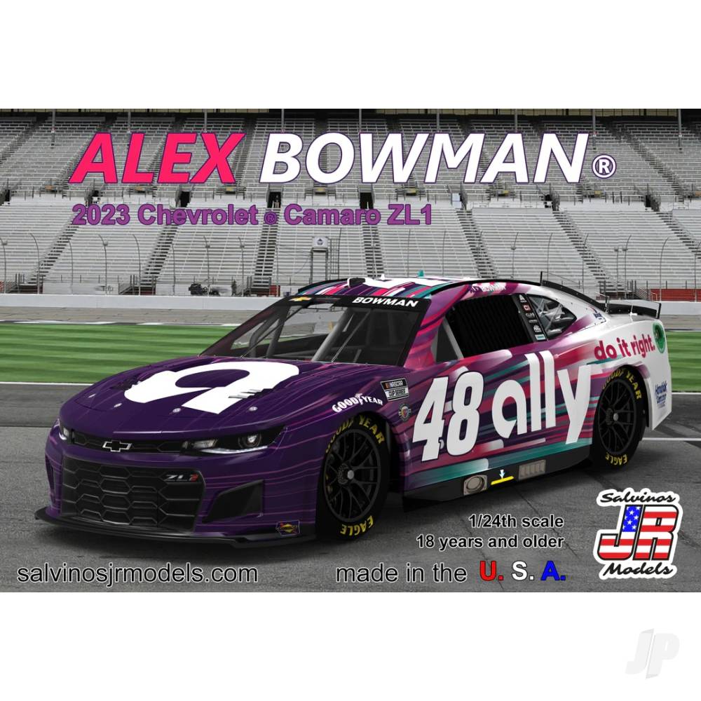 Salvinos JR Models 1:24 Hendrick Motorsports Alex Bowman 2023 Camaro Primary SALHMC2023ABP