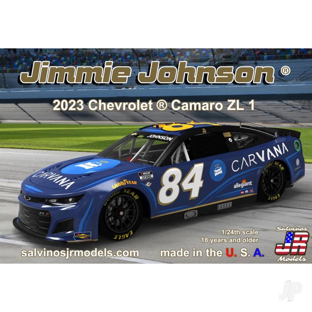 Salvinos JR Models 1:24 Legacy Motor Club Jimmie Johnson 2023 Camaro Primary SALLMC2023JJP Main