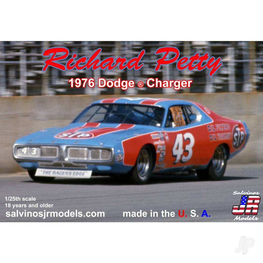 Salvinos JR Models 1:24 Richard Petty 1976 Dodge Charger SALRPDC1976D Main