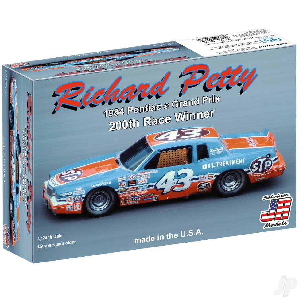 Salvinos JR Models 1:24 Richard Petty 1984 Pontiac Grand Prix 200 Race Winner SALRPGP1984D Main