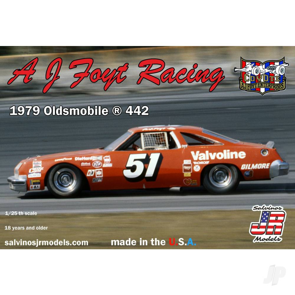 Salvinos JR Models 1:24 Rainer Racing 1981 Buick Charlotte Winner Driven b - SALRRB1981C 1