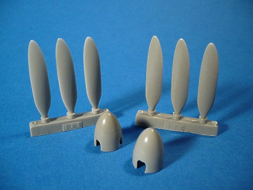 Heinkel He-219A-7 'Uhu' Propeller set (designed to be used with Tamiya kits)